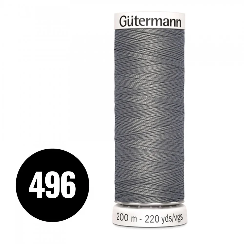 Gütermann Allesnaaier Grijs 200M (496)