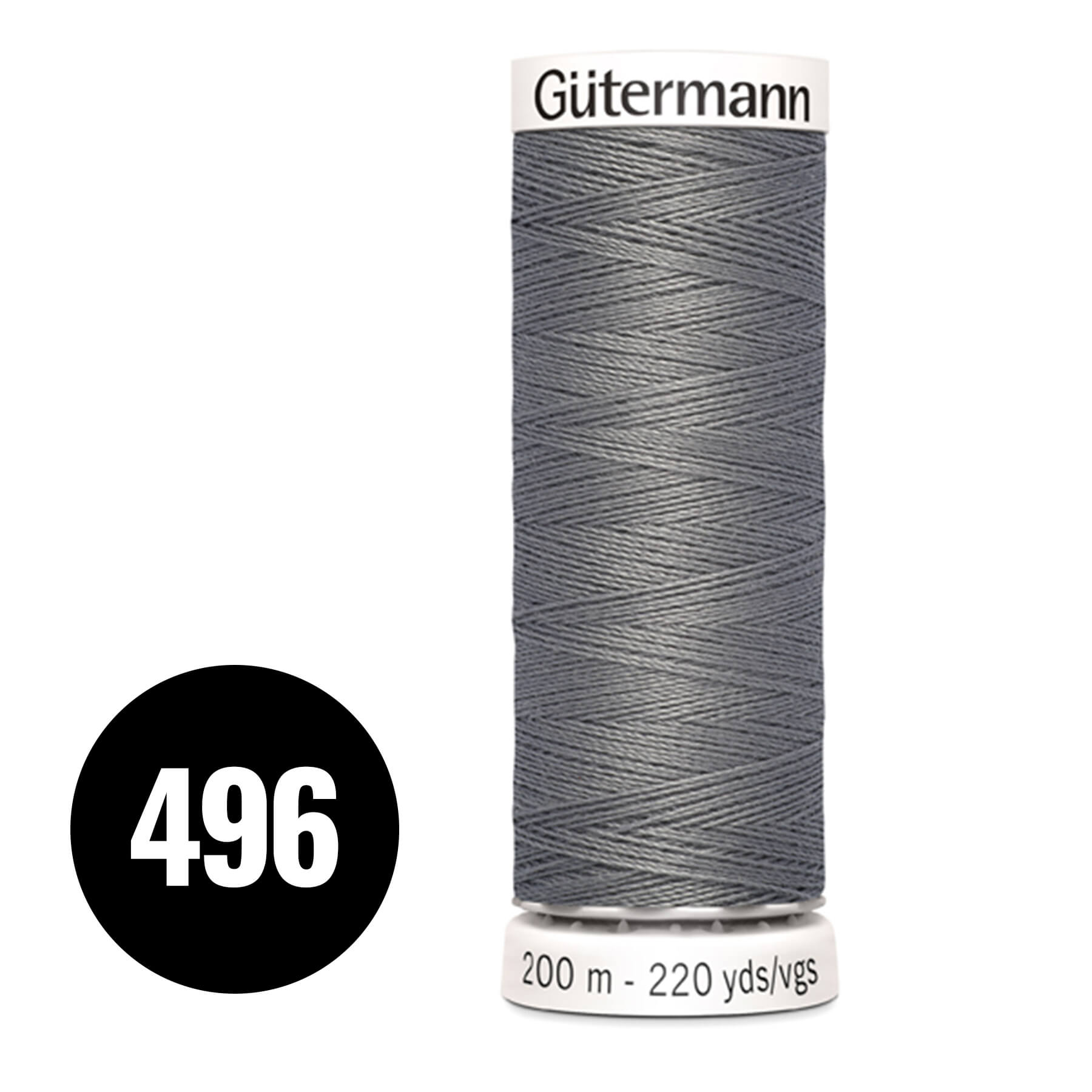 Gütermann Allesnaaier Grijs 200M (496)