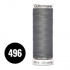 Gütermann Fil à Coudre Universel Gris 200M (496)