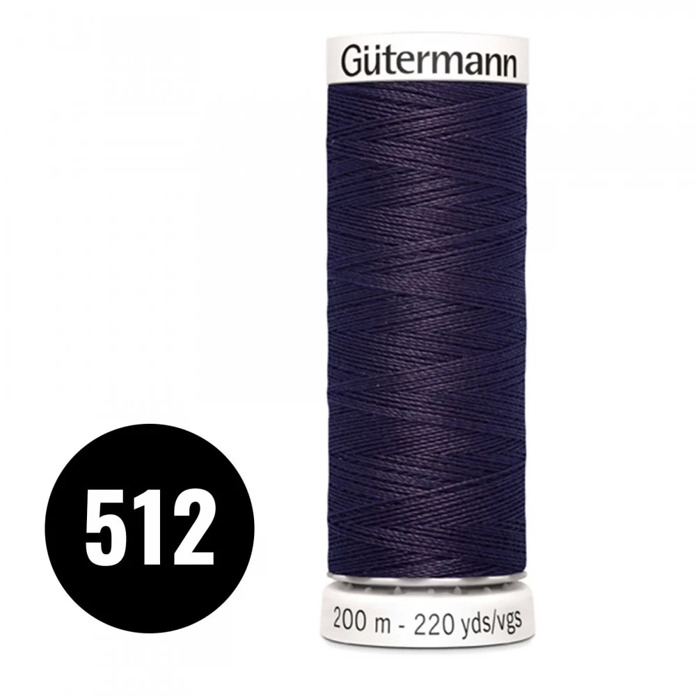 Gütermann Allesnaaier Aubergine 200M (512)