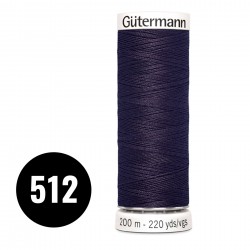 Gütermann Sew-All Eggplant 200M (512)