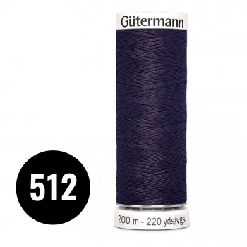 Gütermann Alla Tygers Tråd Aubergine 200M (512) Gütermann Alla Tygers Tråd Aubergine 200M (512)
