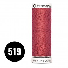 Gütermann Fil à Coudre Universel Signal Rouge 200M (519)