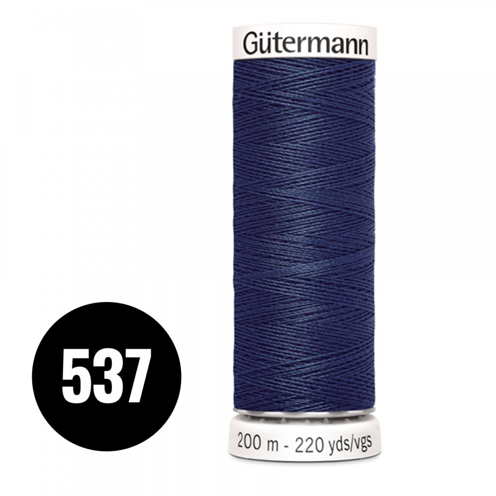 Gütermann Fil à Coudre Universel Bleu Nuit 200M (537) Gütermann Fil à Coudre Universel Bleu Nuit 200M (537)