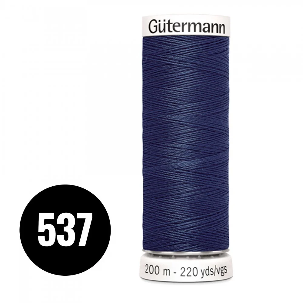 Gütermann Allesnaaier Nacht Blauw 200M (537)