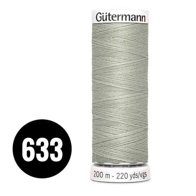 Gütermann 633 Lys Khaki 200M (043) - (Sytråd)