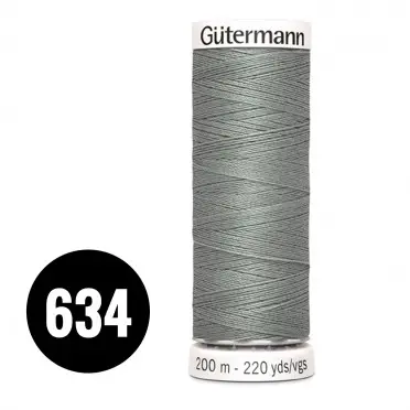 Gütermann 634 Taupe Grå 200M (043) - (Sytråd)
