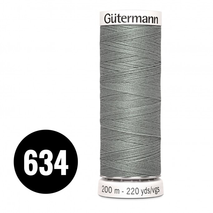 Gütermann 634 Taupe Gris 200M (043) - (Fils à Coudre)