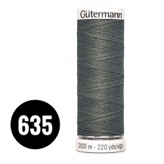 Gütermann Fil à Coudre Universel Gris Taupe 200M (635)