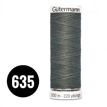 Gütermann 635 Grigio Taupe 200M (043) - (Filati Cucirini)