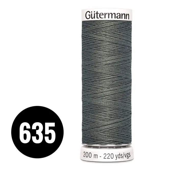 Gütermann 635 Grigio Taupe 200M (043) - (Filati Cucirini)