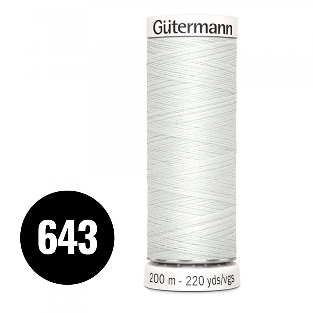 Gütermann Allesnaaier Licht Grijs Ecru 200M (643)