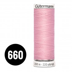 Gütermann Fil à Coudre Universel Rose 200M (660)