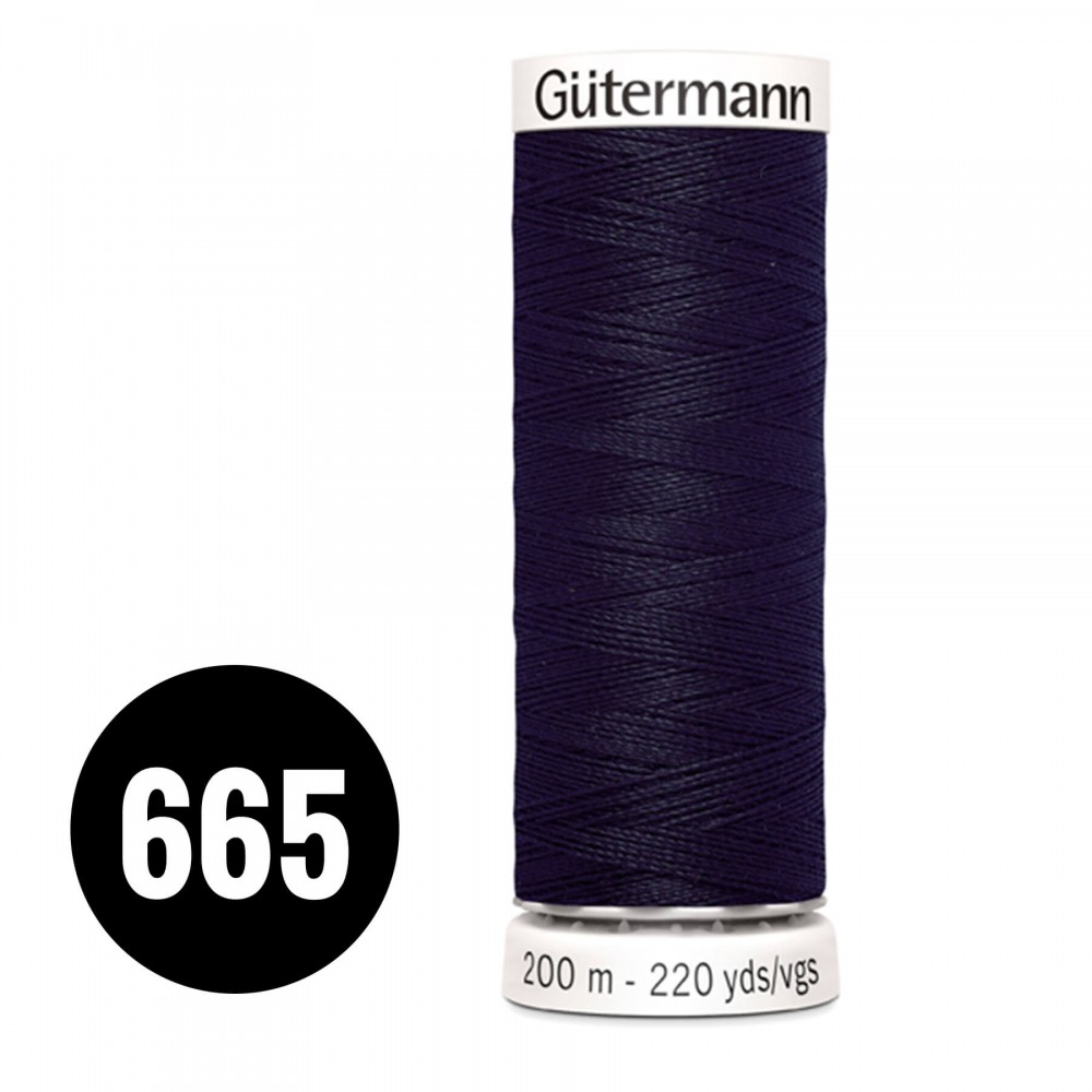 Gütermann Fil à Coudre Universel Marine Foncé 200M (665) Gütermann Fil à Coudre Universel Marine Foncé 200M (665)