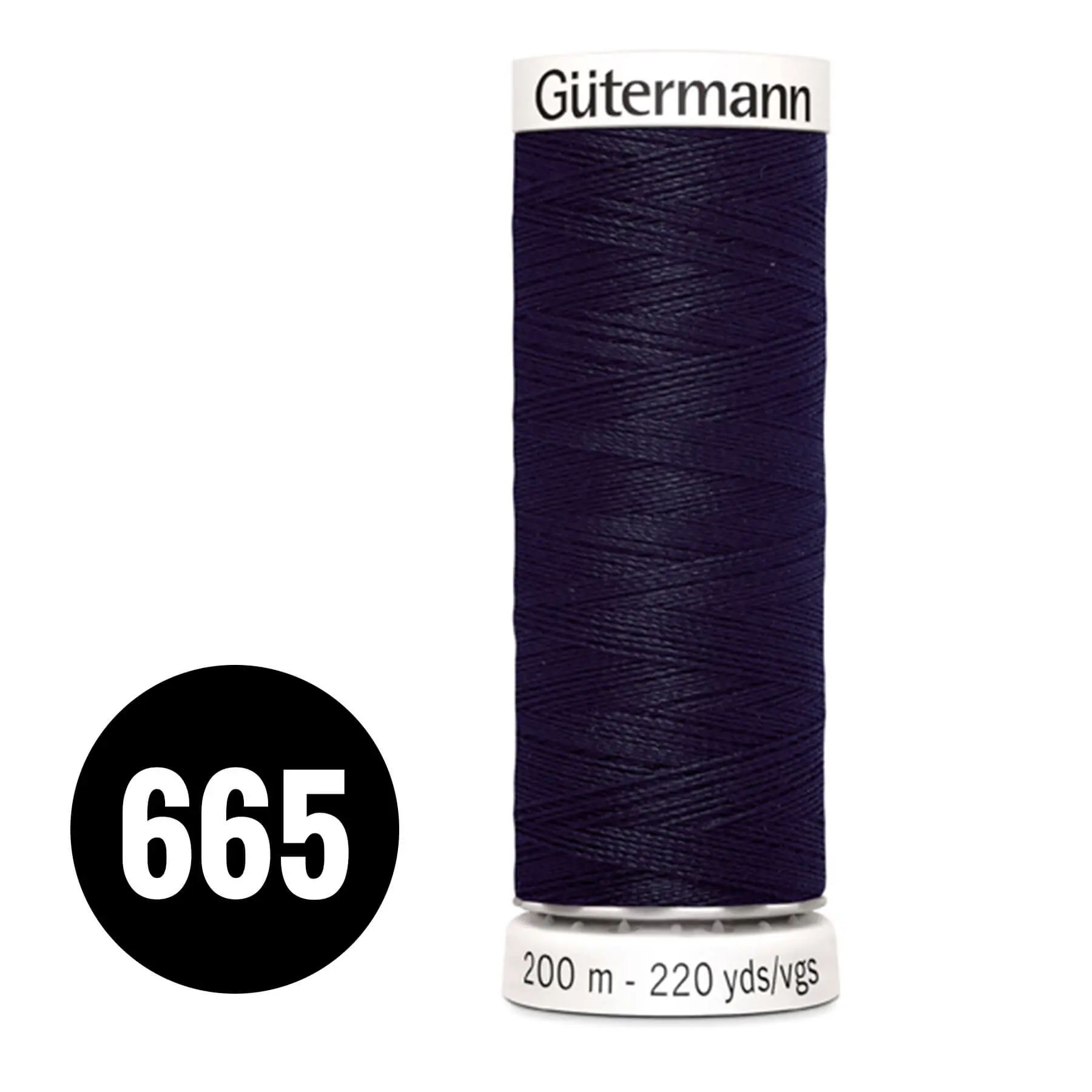 Gütermann Allesnaaier Donker Marine 200M (665)