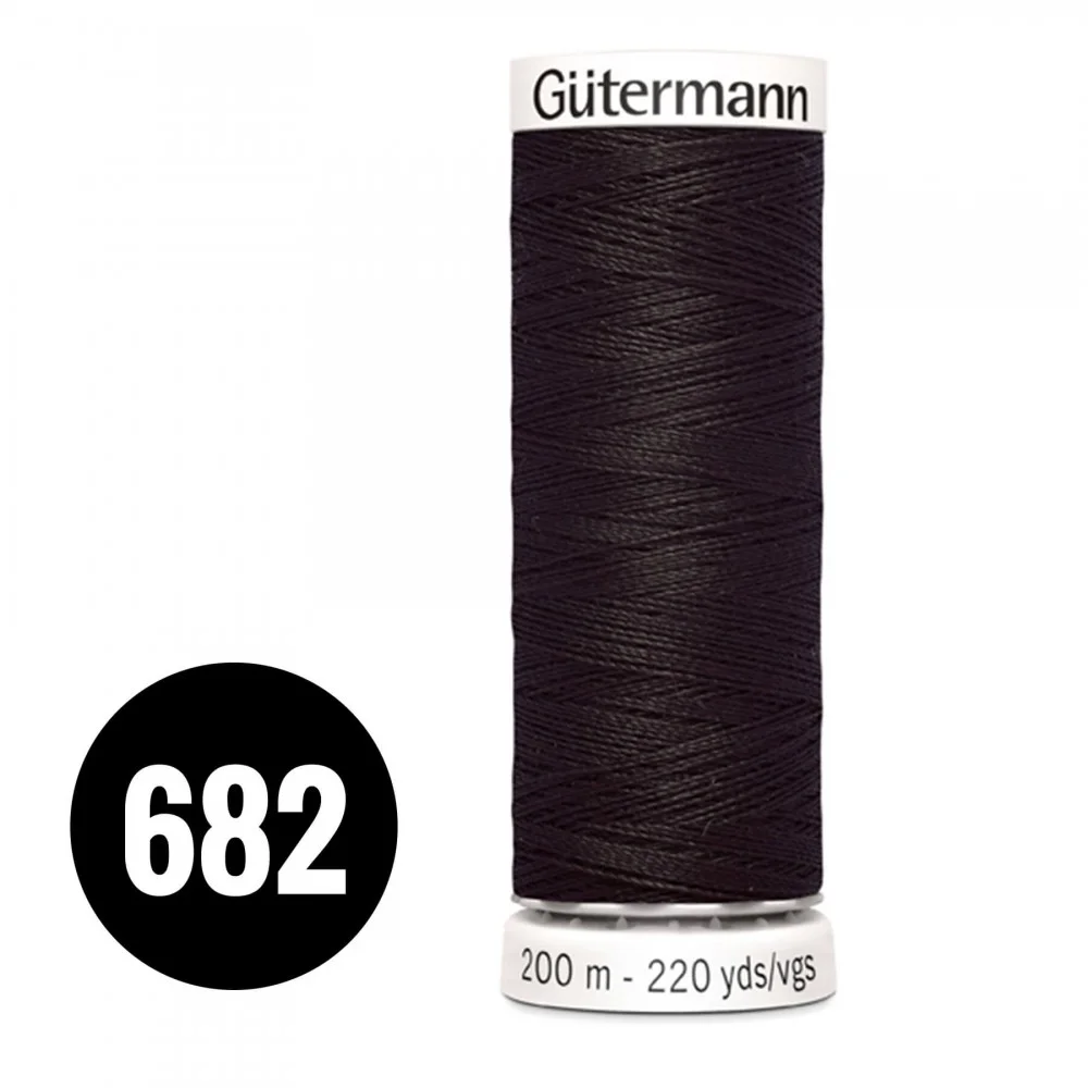 Gütermann Allesnaaier Donker Chocolade 200M (682)