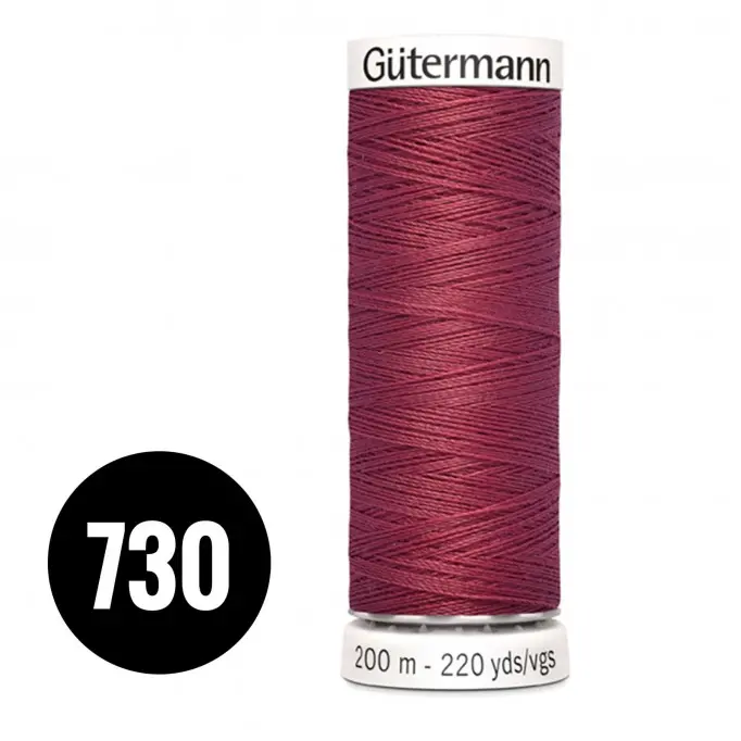 Gütermann 730 Bordeaux Chiaro 200M (043) - (Filati Cucirini)