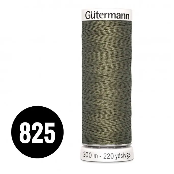 Gütermann 825 Grøn Oliven 200M (043) - (Sytråd)