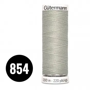 Gütermann Alla Tygers Tråd Lys Beige 200M (854) Gütermann Alla Tygers Tråd Lys Beige 200M (854)