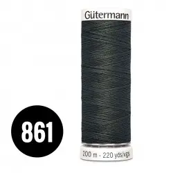 Gütermann Filo Cucitutto Verde Oliva Scuro 200M (861) Gütermann Filo Cucitutto Verde Oliva Scuro 200M (861)