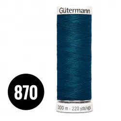Gütermann Allesnaaier Groen Blauw 200M (870) Gütermann Allesnaaier Groen Blauw 200M (870)