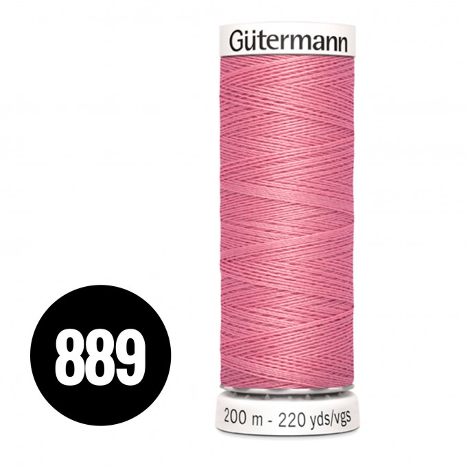Gütermann 889 Hot Pink 200M (043) - (Nähgarn)