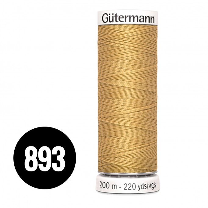 Gütermann 893 Giallo Ocra 200M (043) - (Filati Cucirini)