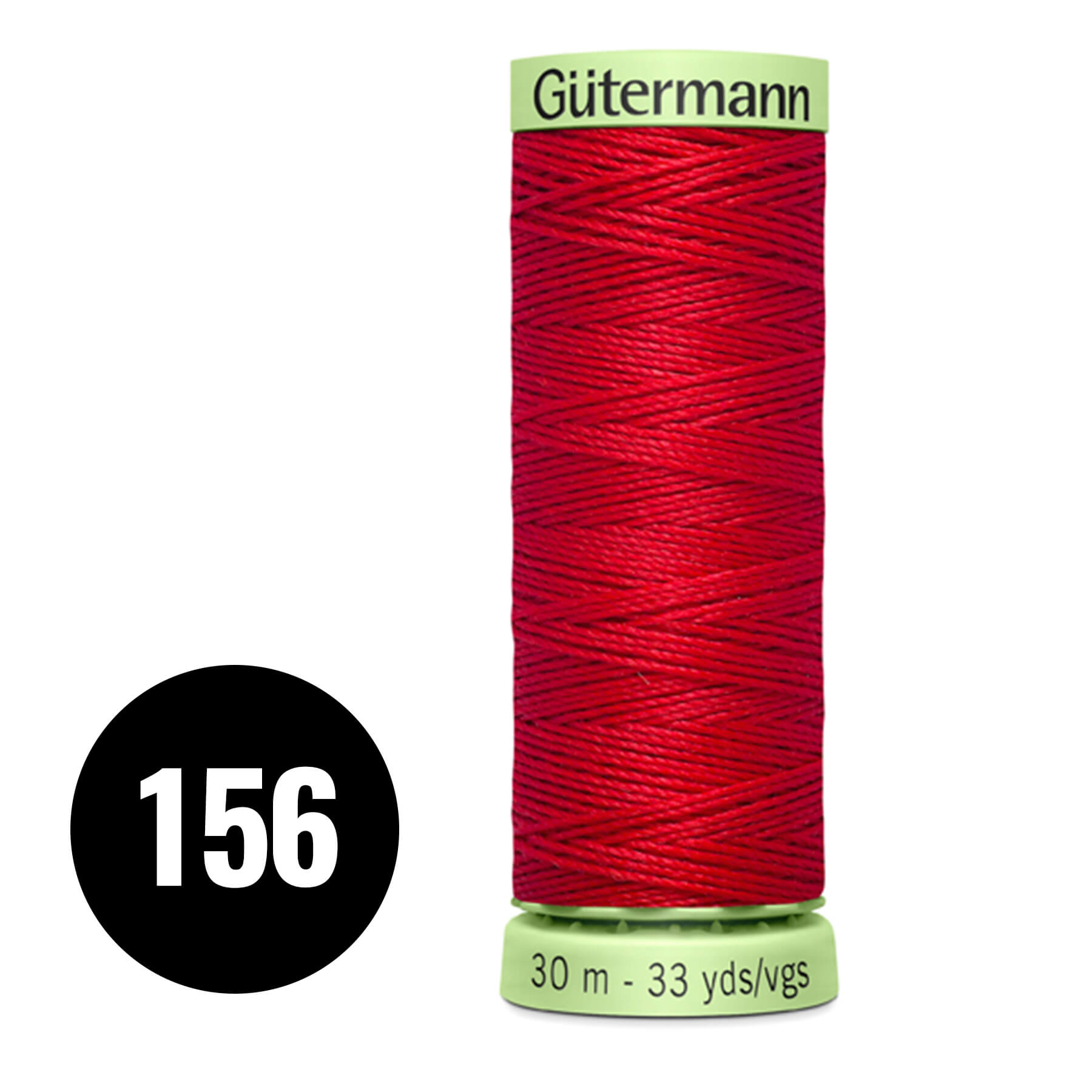 Gütermann Siersteekgaren Rood 30M (156)