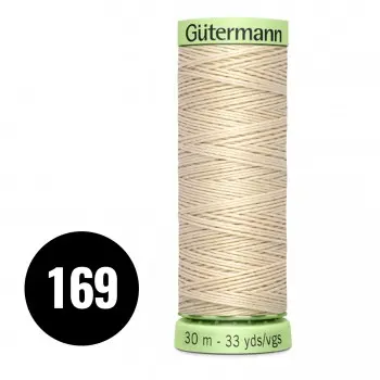 Gütermann Ornamental And Button Hole Thread Light Beach Sand 30M (169)