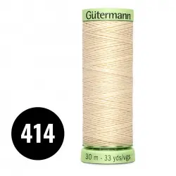 Gütermann Siersteekgaren Creme 30M (414)