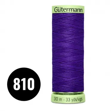 Gütermann Ornamental And Button Hole Thread Purple 30M (810) Gütermann Ornamental And Button Hole Thread Purple 30M (810) - (Haberdashery)