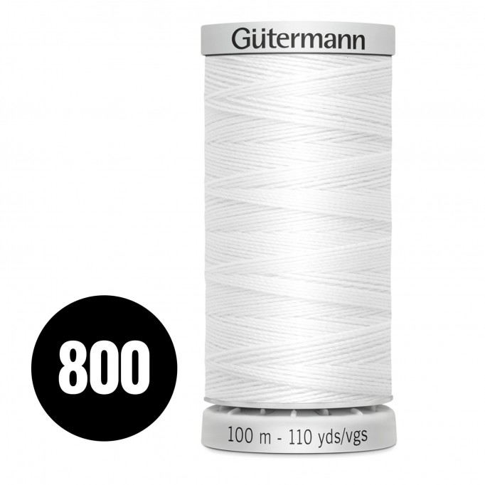 Gütermann Allesnäher Weiß 500M (800) - (Nähgarn)