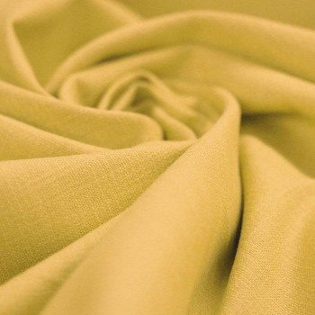 Stretch Linen Fabric Yellow