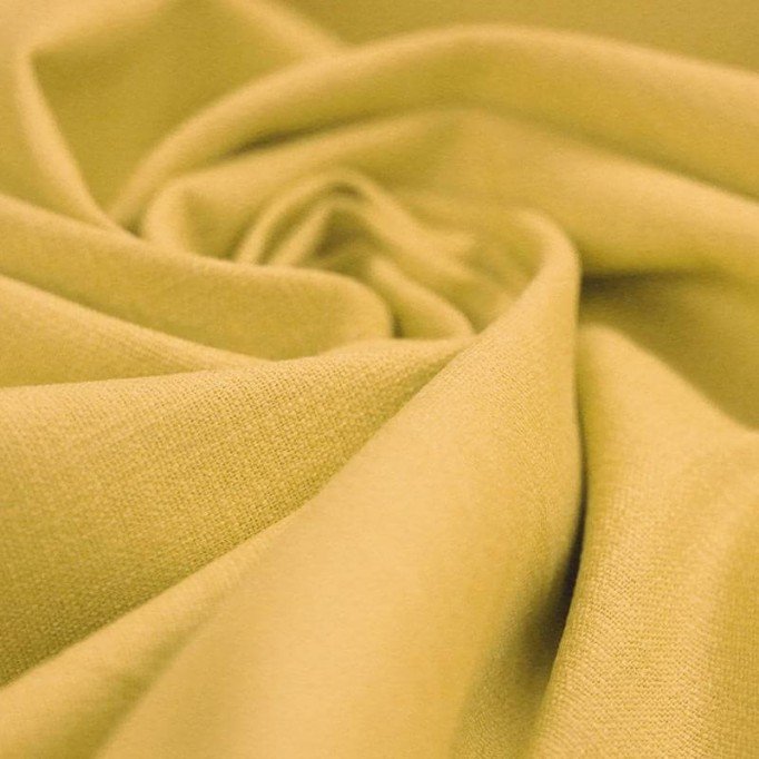 Stretch Linen Fabric Yellow - (Fashion Fabrics)