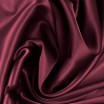 Stretch Seidensatin Stoff Bordeaux - (Modestoffe)