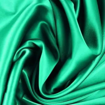 Tessuto Raso Di Seta Stretch Smeraldo Verde Tessuto Raso Di Seta Stretch Smeraldo Verde