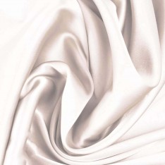 Silk Stretch Satin Fabric Light Beige