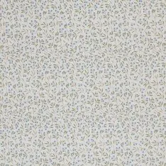 Rib Knit Jersey Fabric - Blue Berry Plant