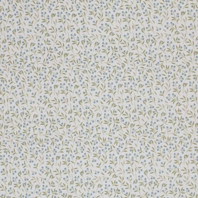 Rib Knit Jersey Fabric - Blue Berry Plant Rib Knit Jersey Fabric - Blue Berry Plant - (Jersey Fabrics)