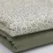 Rib Jersey Stof - Blauwe Bessenplant Rib Jersey Stof - Blauwe Bessenplant - (Jersey Stoffen)
