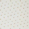 Tessuto Jersey Di Cotone Costine Stampato - Cuori Sabbia Beige 