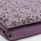 Rippstrick Jersey Stoff - Blumenfeld Flieder | Rijs Textiles Rippstrick Jersey Stoff - Blumenfeld Flieder - (Jersey Stoffe)