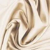 Silk Stretch Satin Fabric Cream - (Fashion Fabrics)