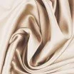 Silk Stretch Satin Fabric Light Beige - (Fashion Fabrics)