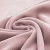 Tessuto Jersey Velluto a Coste Piccolo Rosa Antico