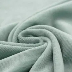 Tessuto Jersey Velluto a Coste Piccolo Verde Mare Tessuto Jersey Velluto a Coste Piccolo Verde Mare