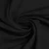 Tessuto Gabardine Stretch (Tocco Di Bambù) Nero