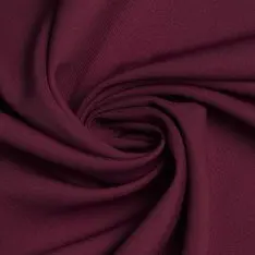 Tessuto Gabardine Stretch (Tocco Di Bambù) Bordeaux Tessuto Gabardine Stretch (Tocco Di Bambù) Bordeaux