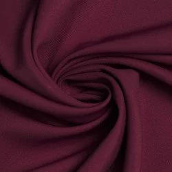 Stretch Gabardine Stoff (Bambus Feeling) Bordeaux
