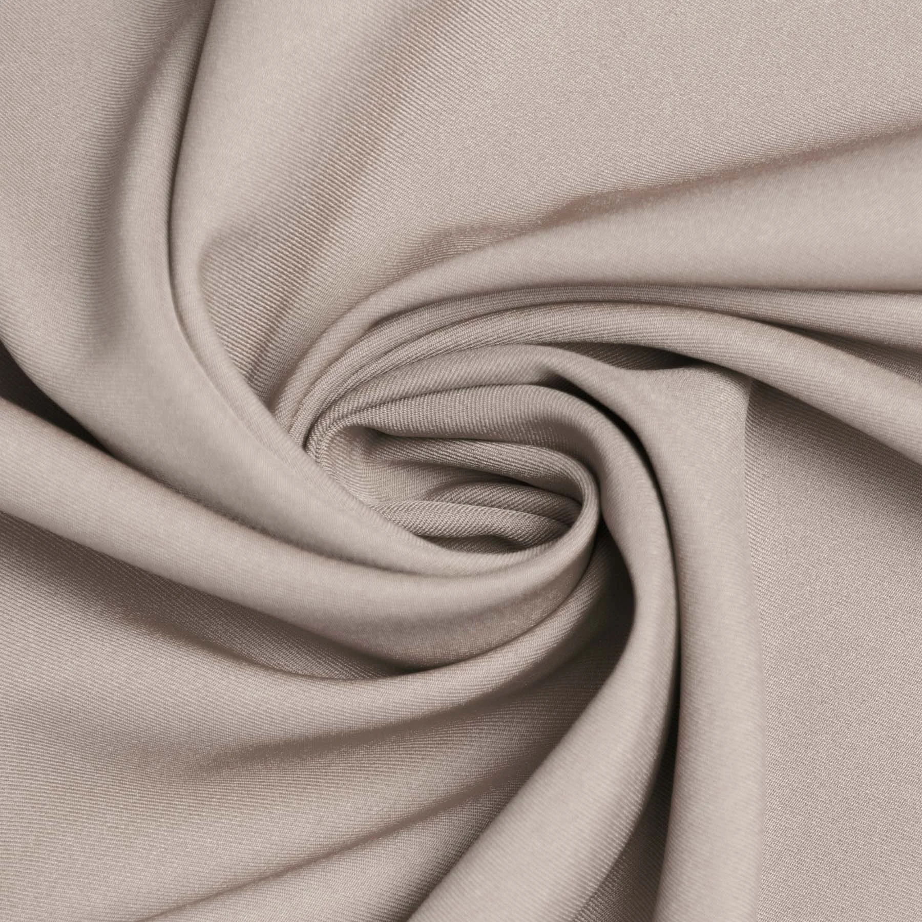 Stretch Gabardine Stof (Bamboe Touch) Donker Beige